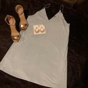 Baby blue dress 👗